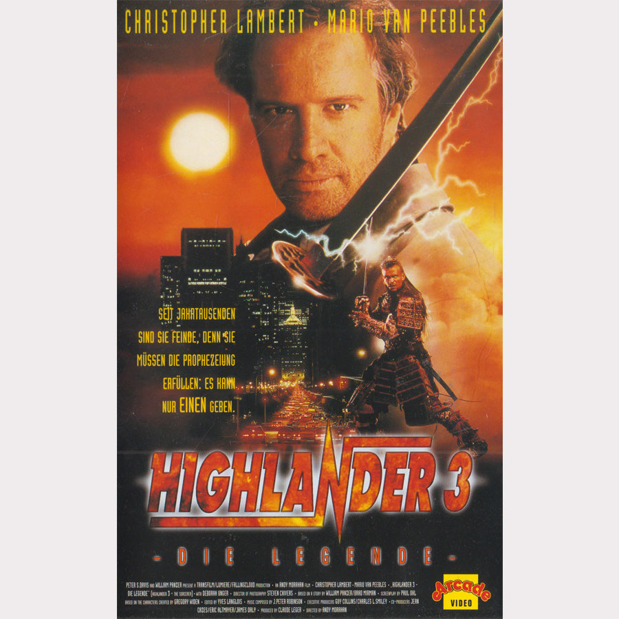 Highlander 3 - La Légende (VHS - DE)