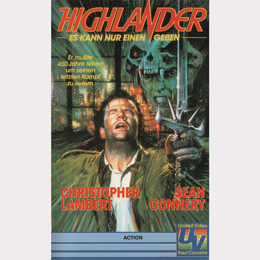 Highlander - Es kann nur Einen geben (VHS - DE)