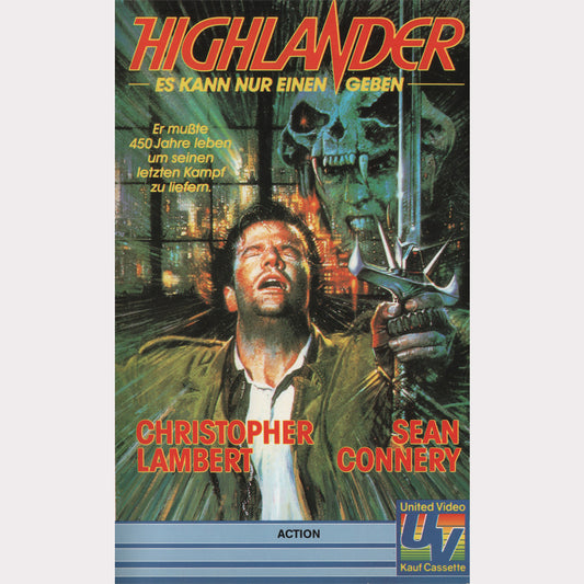 Highlander - Es kann nur Einen geben (VHS - DE)