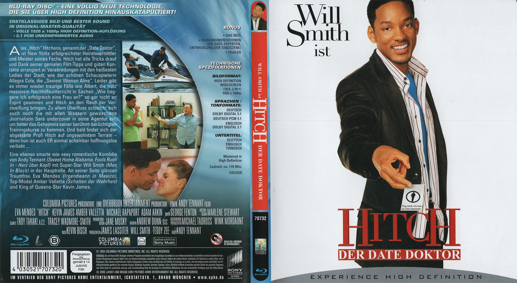 Hitch - Der Date Doktor (Blu-ray - 2006 - DE)