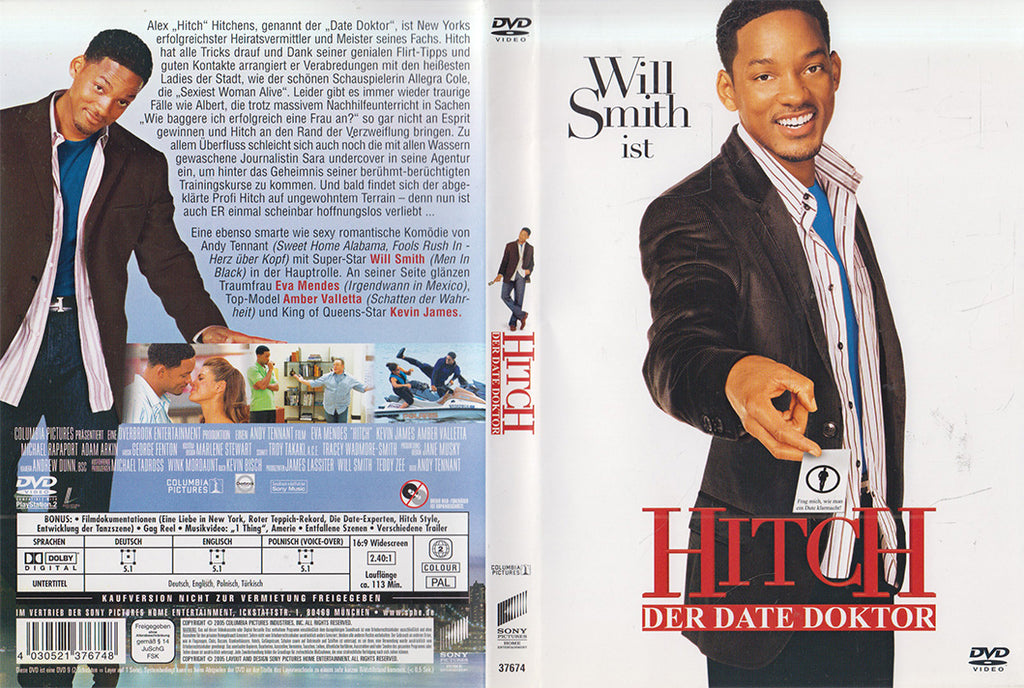 Hitch - Le Docteur des Rendez-vous (DVD - 2005 - DE)