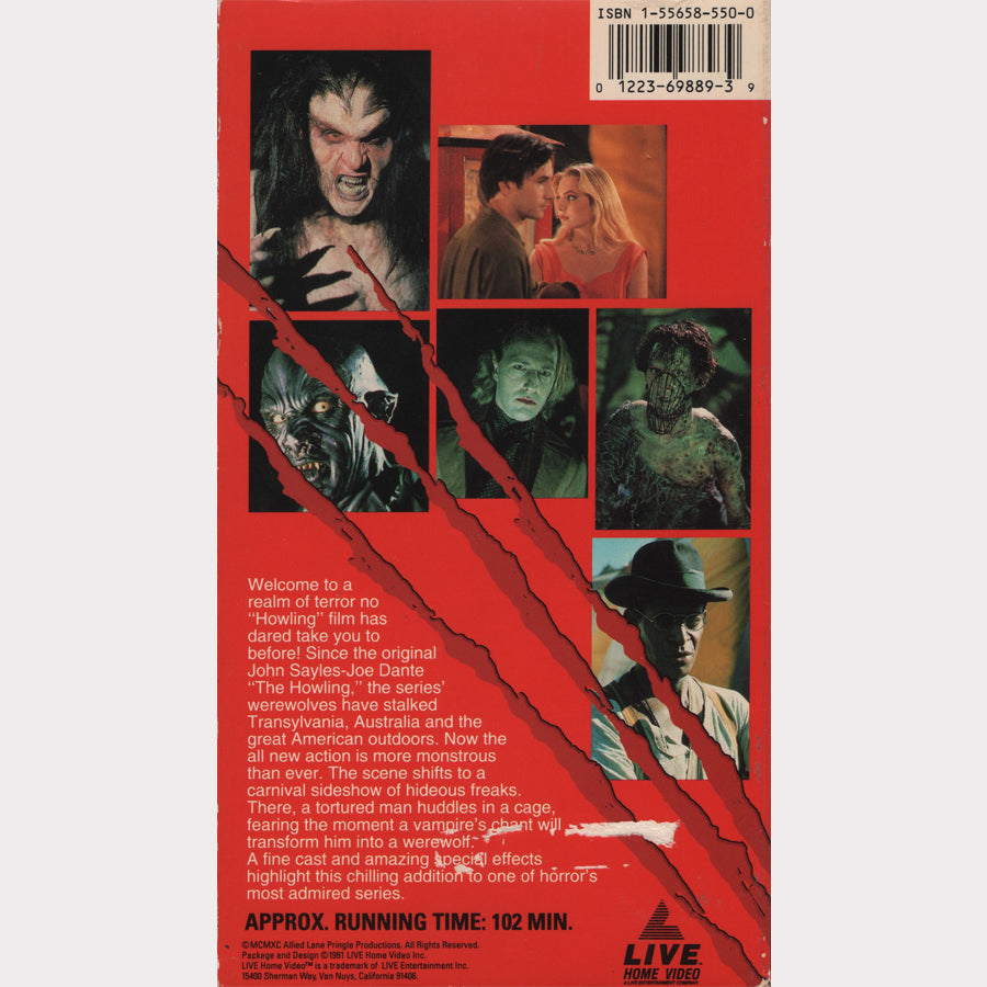 Howling VI: The Freaks (VHS - 1991 - US)