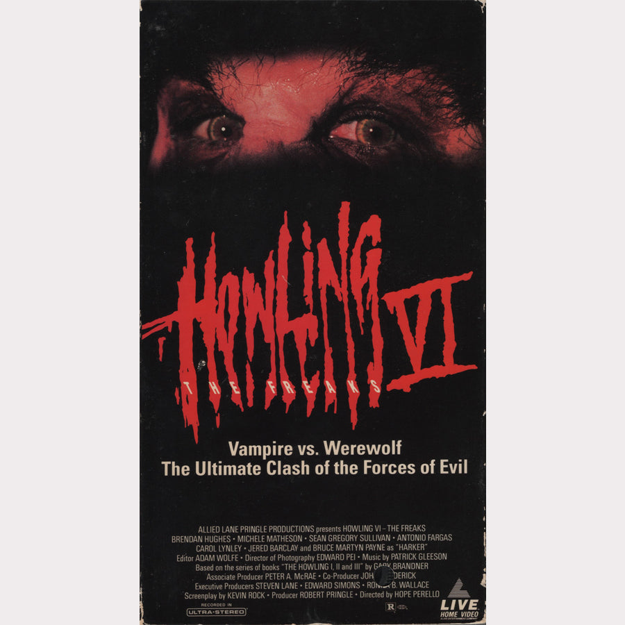 Howling VI: The Freaks (VHS - 1991 - US)