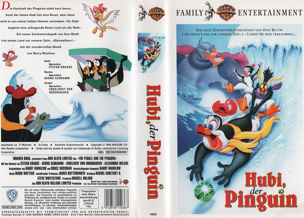 Hubi, der Pinguin (VHS - 1995 - DE)
