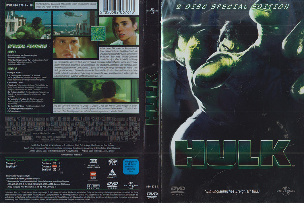 Hulk (2xDVD - 2003 - DE)