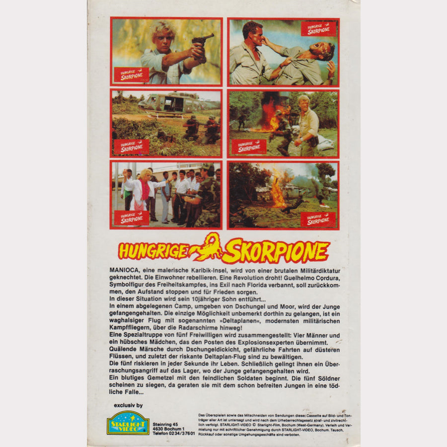 Hungrige Skorpione (VHS - DE)