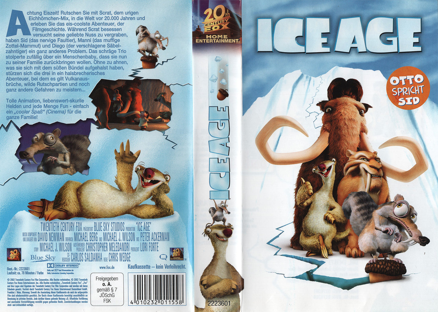 L'Âge de glace (VHS - 2002 - DE)