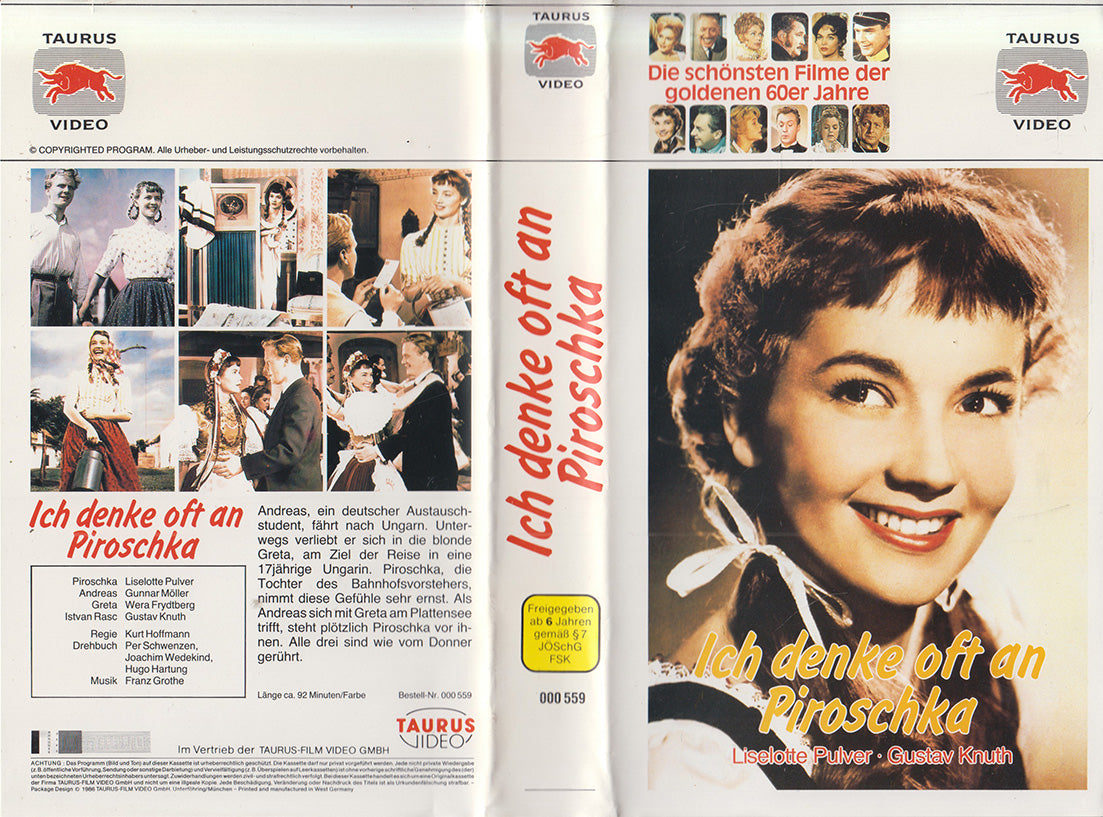 Ich denke oft an Piroschka (VHS - 1986 - DE)