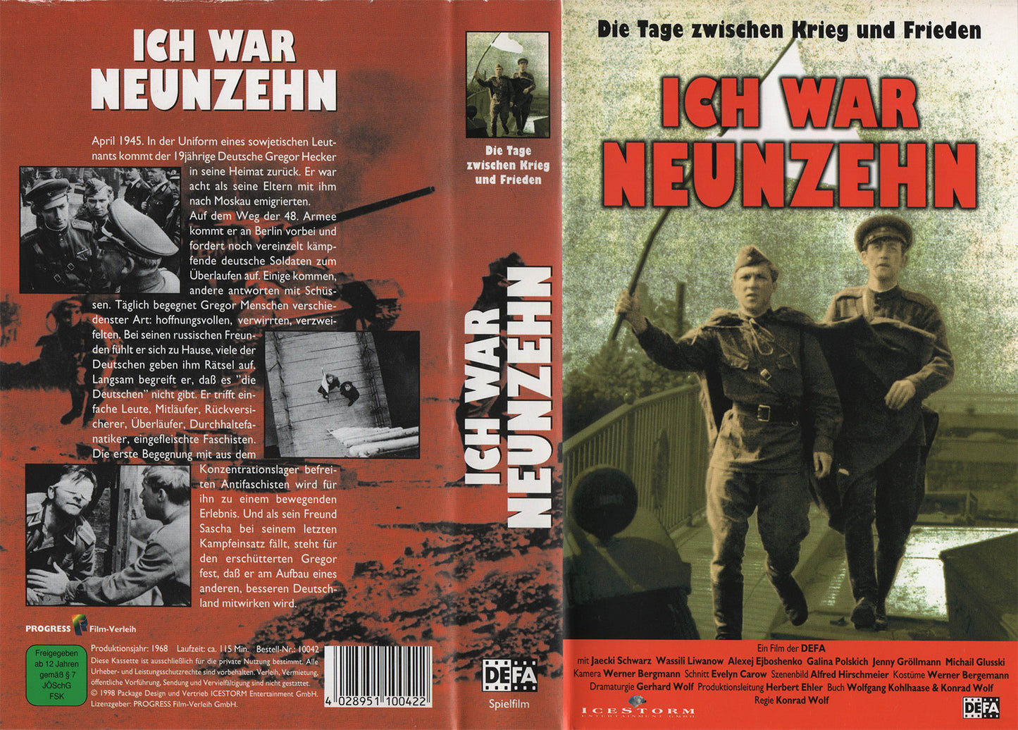 Ich war neunzehn (VHS - 1998 - DE)