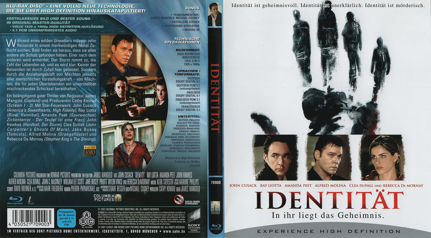 Identität (Blu-ray - 2007 - DE)