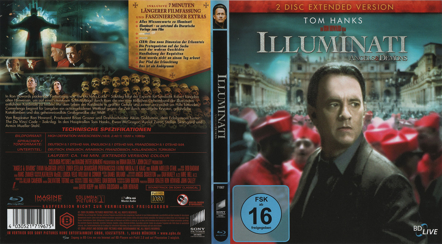 Illuminati - Angels & Demons (2xBlu-ray - 2009 - DE)