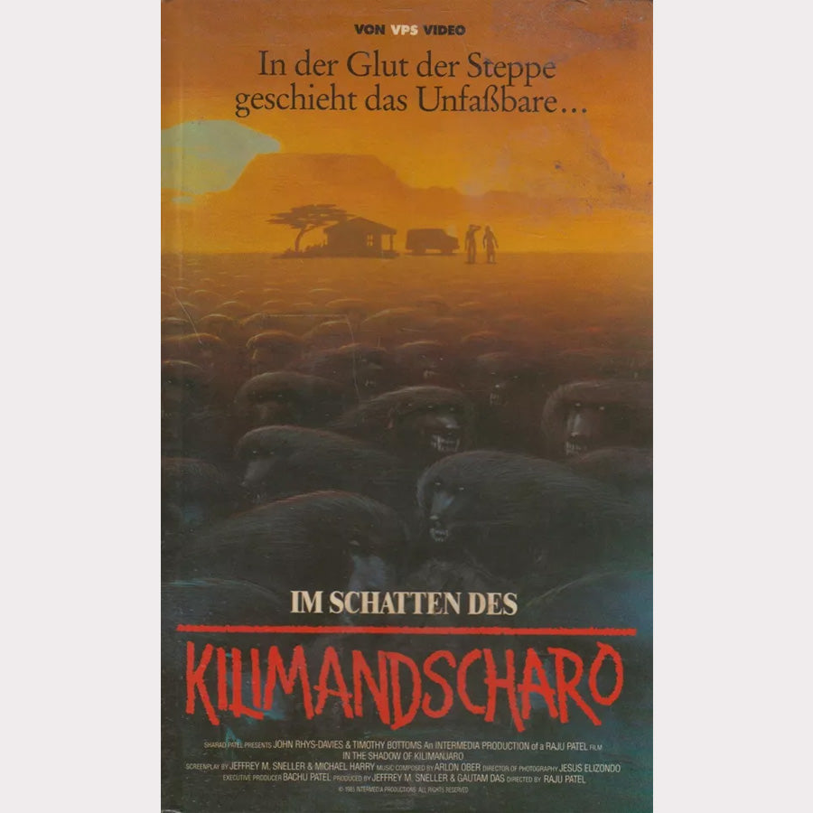 Im Schatten des Kilimandscharo (VHS - 1986 - DE)