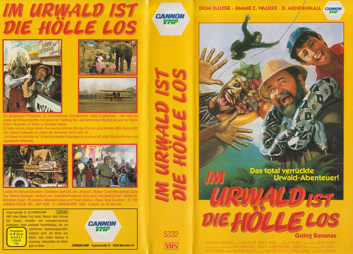 Im Urwald ist die Hölle los (VHS - 1988 - DE)
