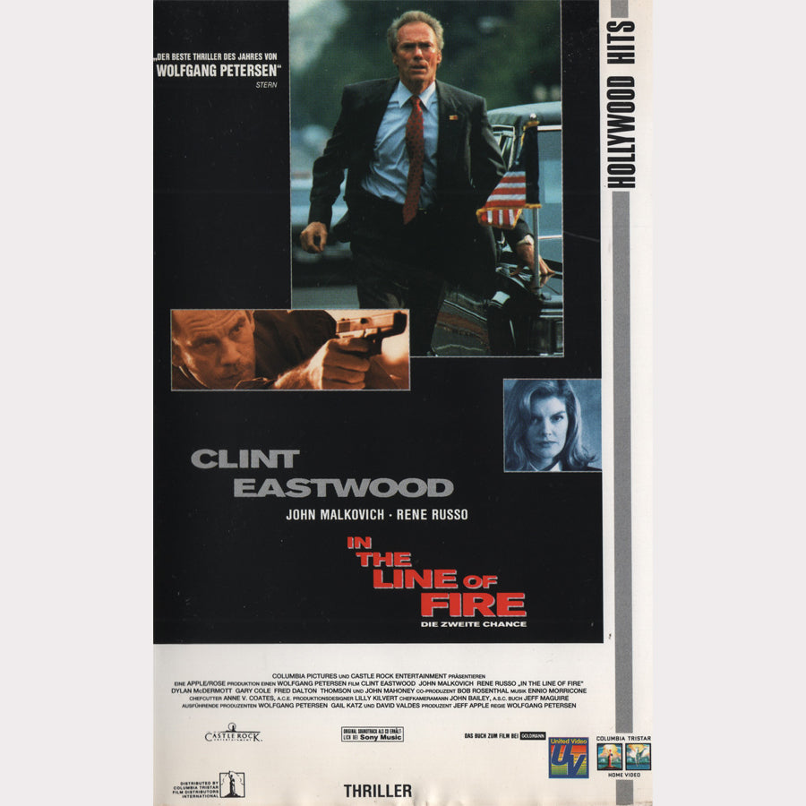 In the Line of Fire - Die zweite Chance (VHS - 1994 - DE)