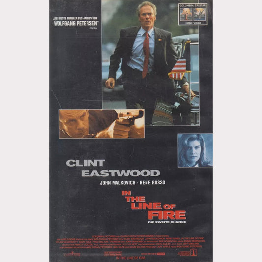 In The Line Of Fire - The Second Chance (VHS - 1994 - DE)