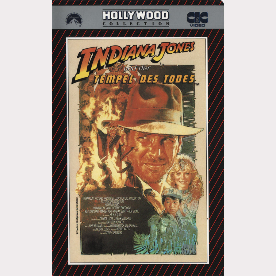 Indiana Jones und der Tempel des Todes (VHS - DE)