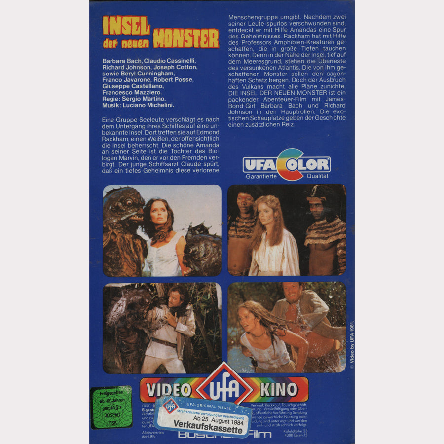 Insel der neuen Monster (VHS - 1981 - DE)
