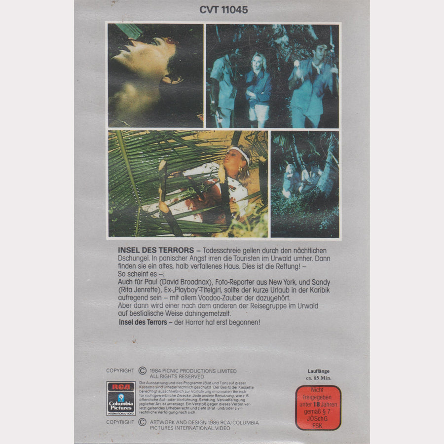Insel des Terrors (VHS - 1986 - DE)