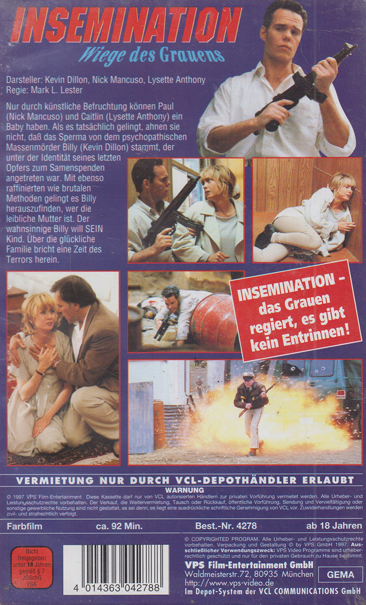Insémination - Le berceau de l'horreur (VHS - 1997 - DE)