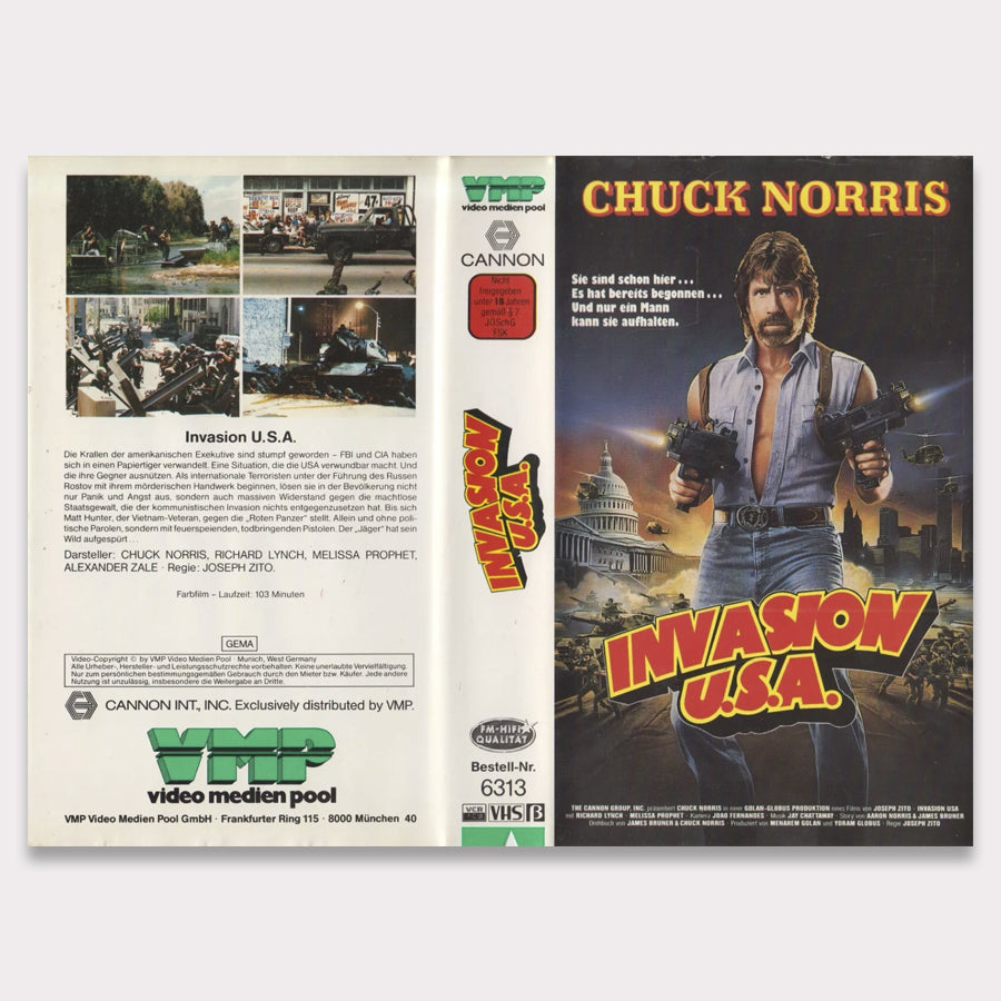 Invasion USA [Insert VHS (sans cassette/boîtier)]