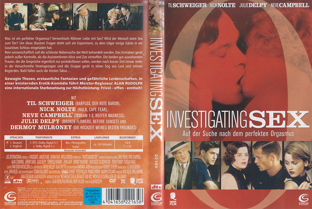 Enquête sur le sexe - À la recherche de l'orgasme parfait (DVD - 2006 - DE)