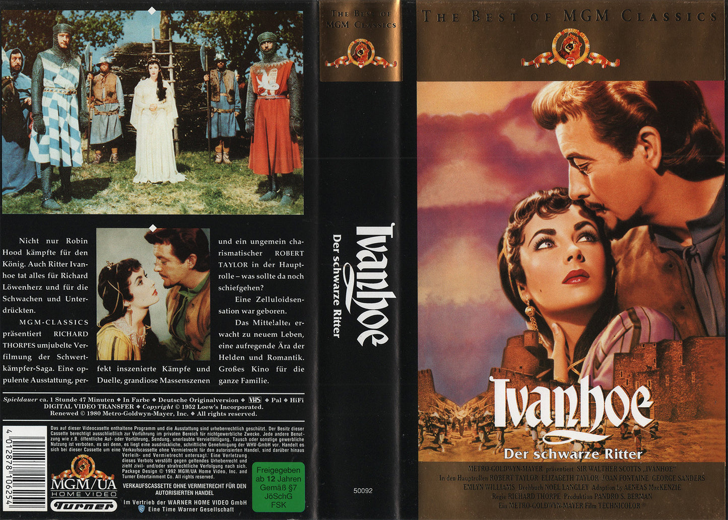 Ivanhoe - Der schwarze Ritter (VHS - 1992 - DE)