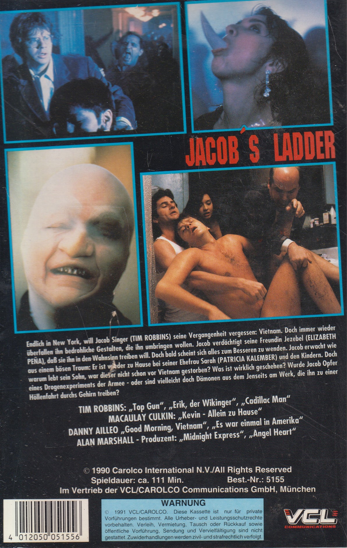 Jacob's Ladder - In der Gewalt des Jenseits (VHS - 1991 - DE)