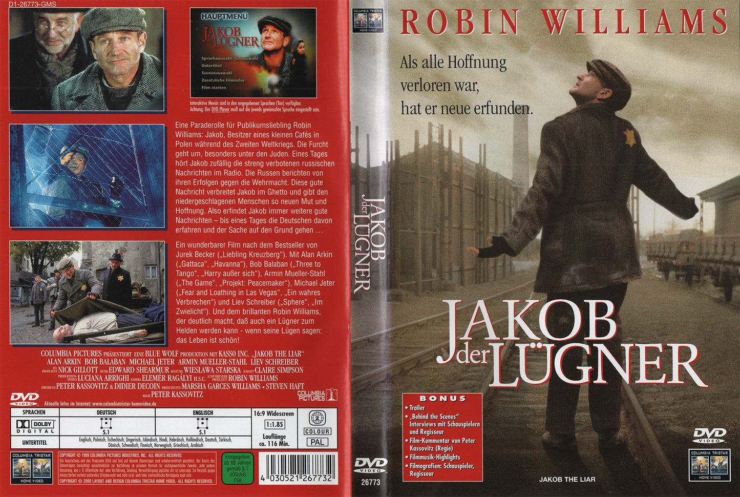 Jakob der Lügner (DVD - 2000 - DE)
