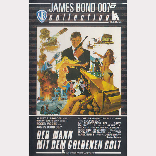 James Bond 007: The Man with the Golden Gun (VHS - 1987 - DE)