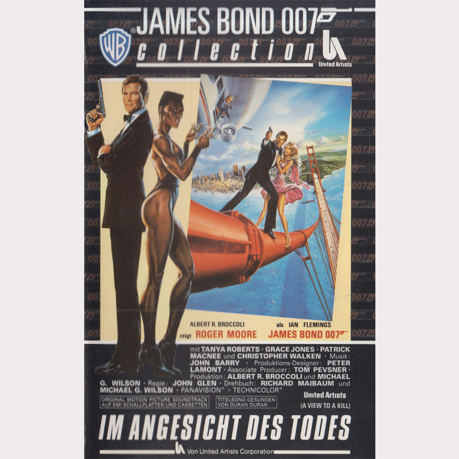 James Bond 007: Im Angesicht des Todes (VHS - 1987 - DE)