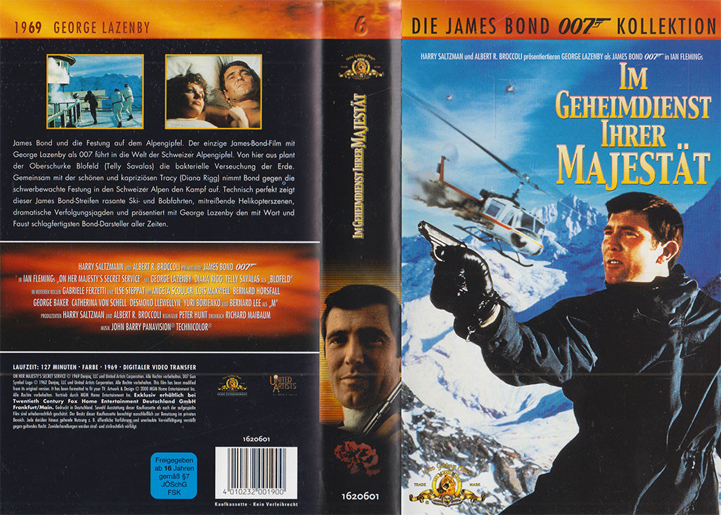 James Bond 007: Im Geheimdienst Ihrer Majestät (VHS - 2000 - DE)