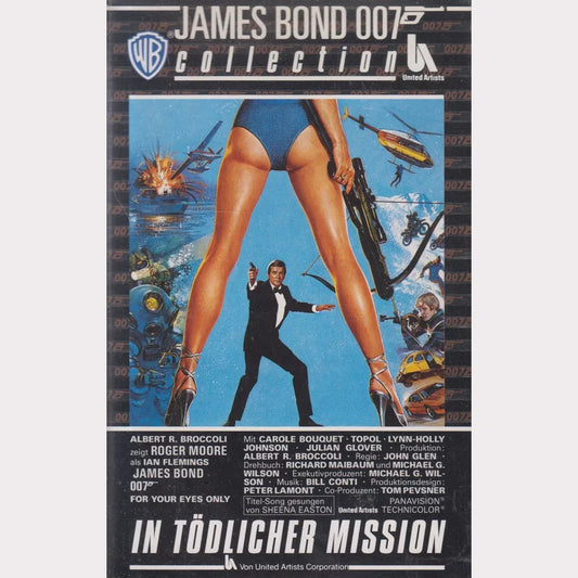 James Bond 007: In tödlicher Mission (VHS - 1987 - DE)