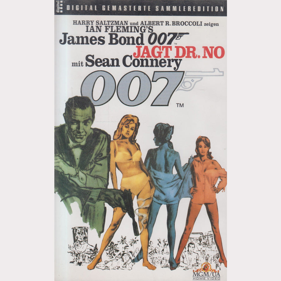 James Bond 007 Hunts Dr. No (VHS - 1992 - DE)