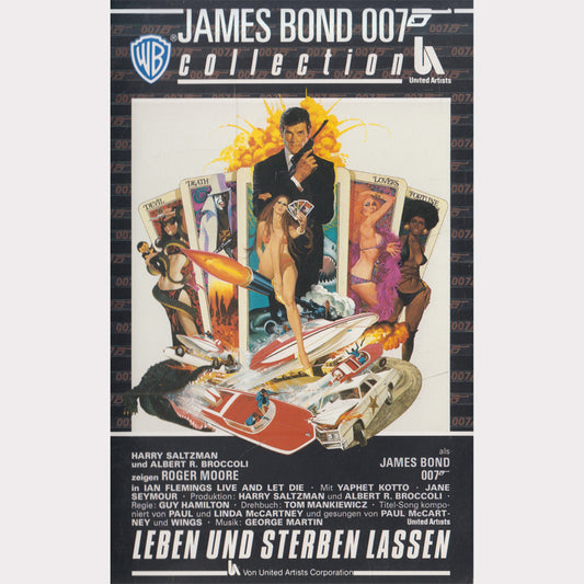James Bond 007: Live and Let Die (VHS - 1987 - DE)