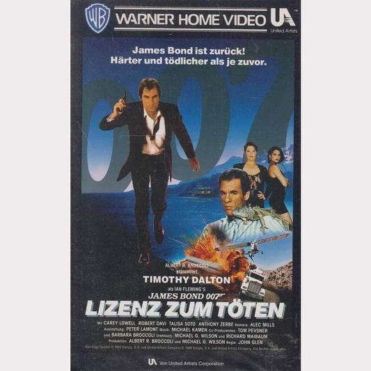 James Bond 007: Lizenz zum Töten (VHS - 1990 - DE)