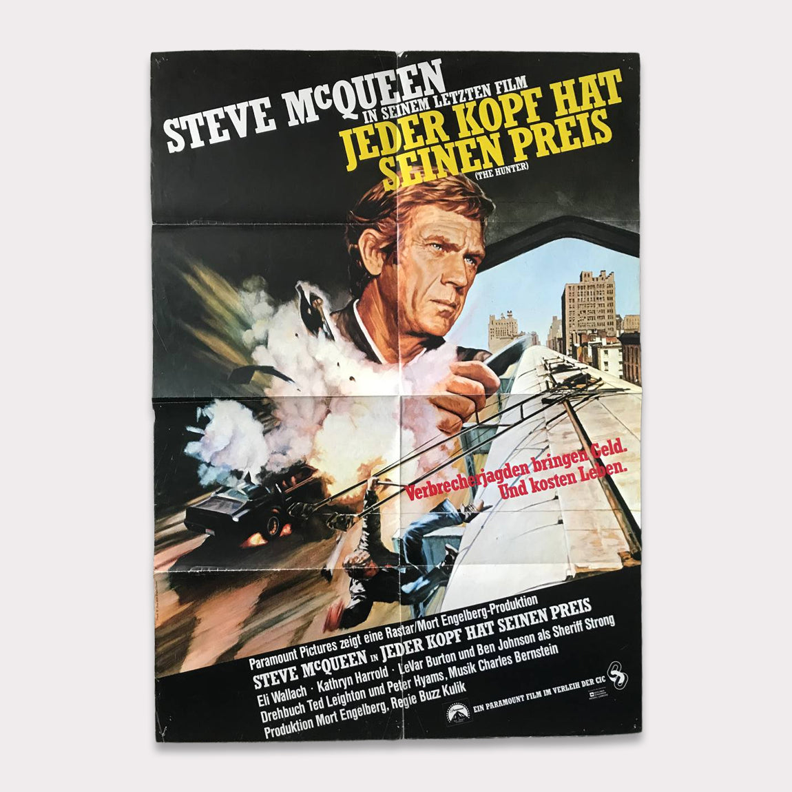 Jeder Kopf hat seinen Preis | DIN A1 Filmplakat
