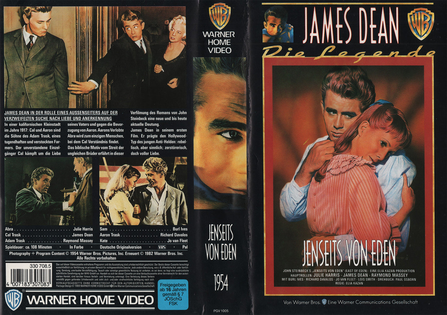 Jenseits von Eden (VHS - 1989 - DE)