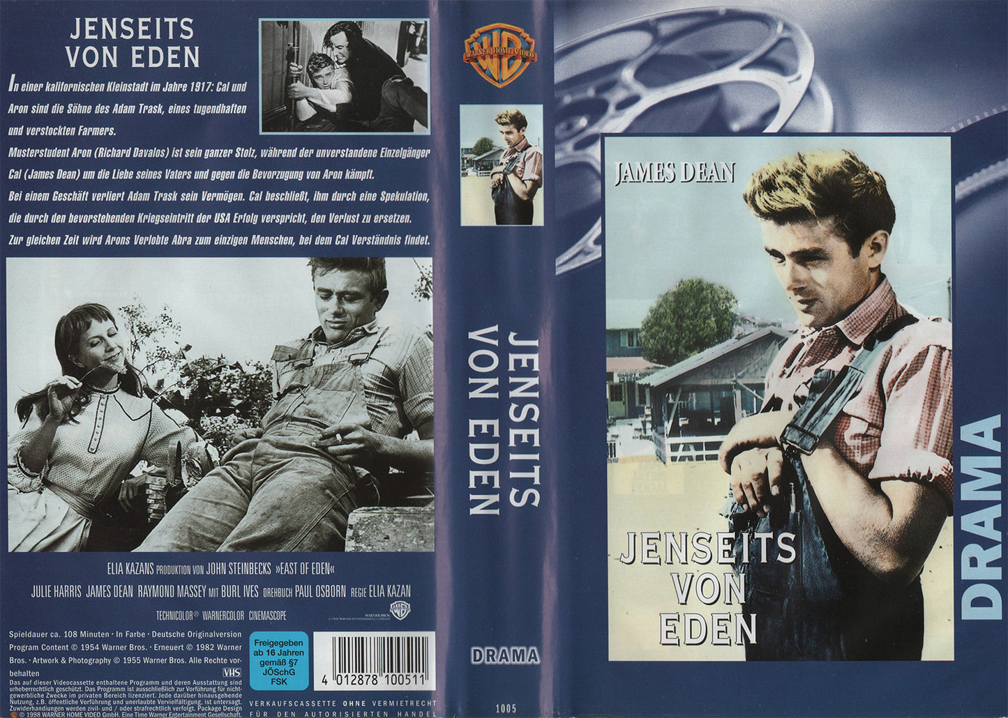 East of Eden (VHS - 1998 - DE)