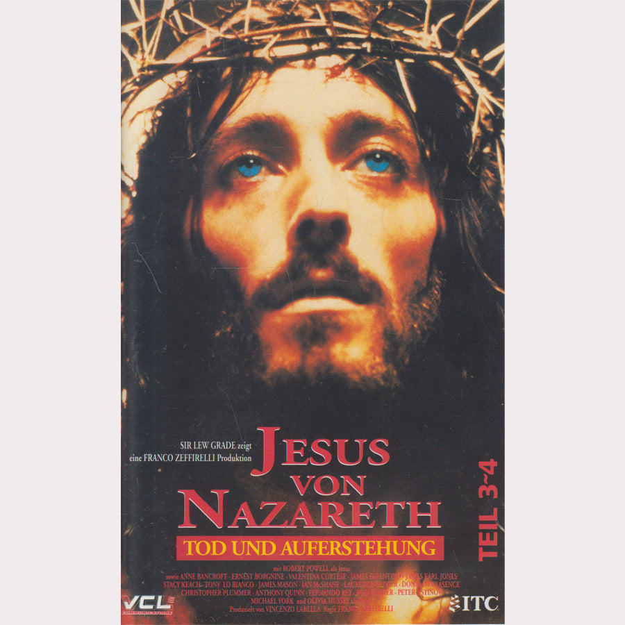 Jésus de Nazareth, partie 3-4 : Mort et résurrection (VHS - 1993 - DE)