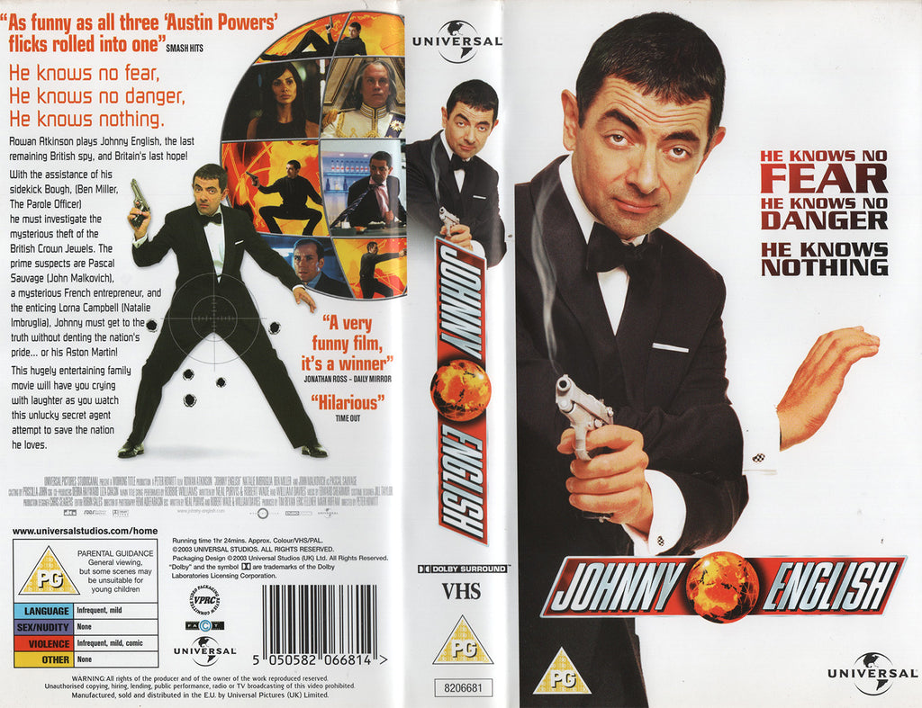 Johnny English (VHS - 2003 - Royaume-Uni)