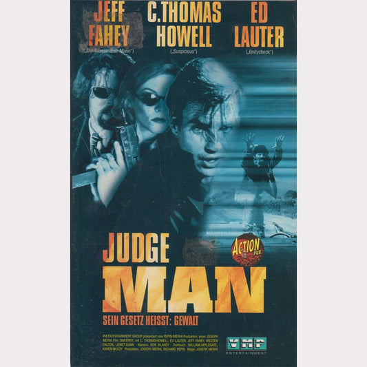 Judge Man VMP Entertainment 1996 VHS Kassette Cover