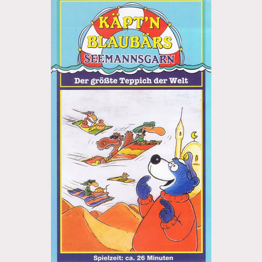 Captain Bluebear's Seaman's Yarn: The Largest Carpet in the World (VHS - 1993 - DE)