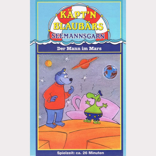 Le capitaine Bluebear et son histoire de marin : L'homme sur Mars (VHS - 1995 - DE)