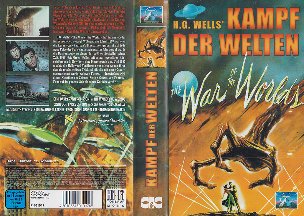 Kampf der Welten (VHS - 1996 - DE)