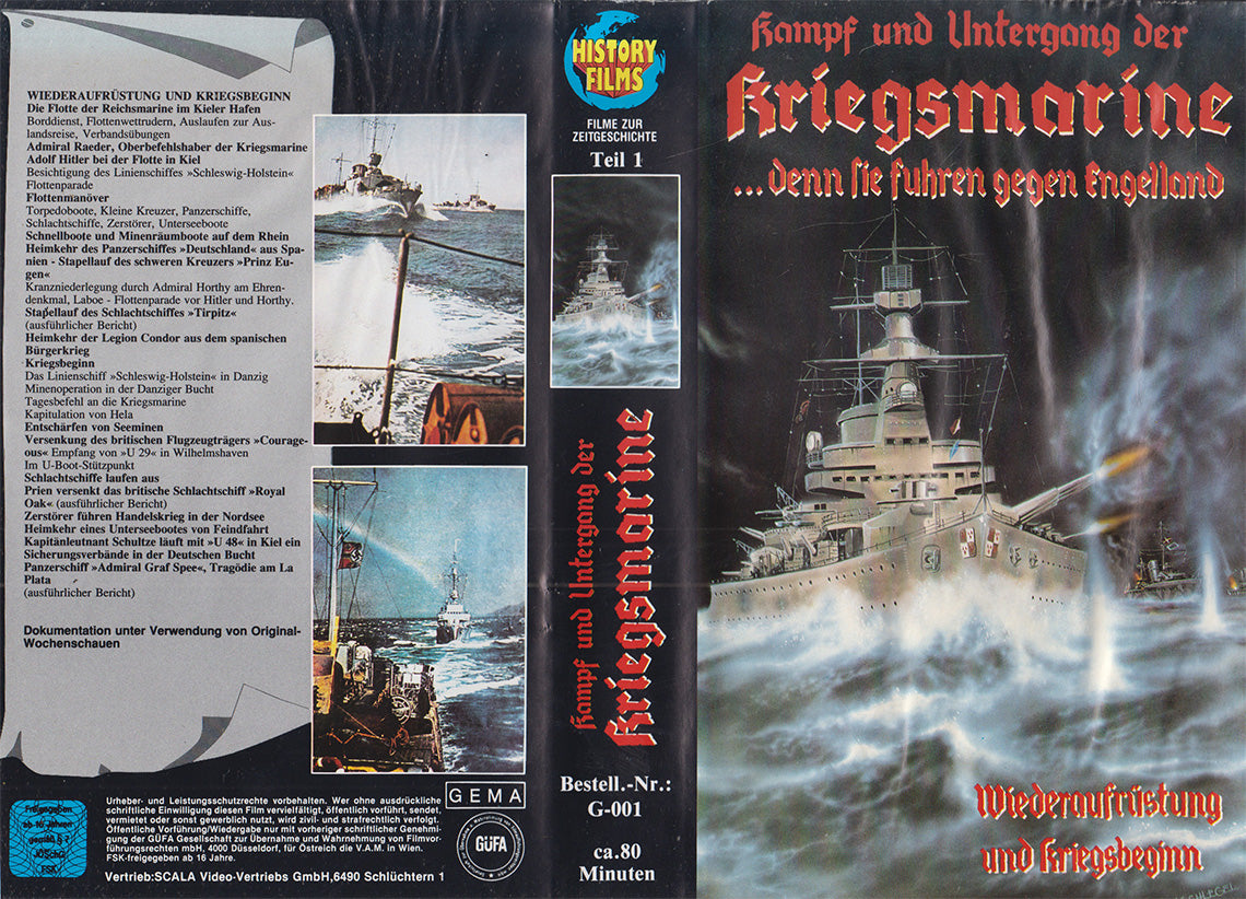Battle and Fall of the Kriegsmarine - Part 1 (VHS - DE)