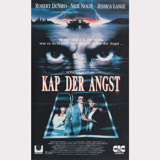 Kap der Angst CIC Video 1992 VHS Kassette Cover