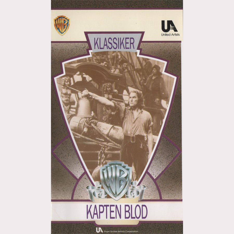 Kapten Blod (VHS - 1990 - SE)