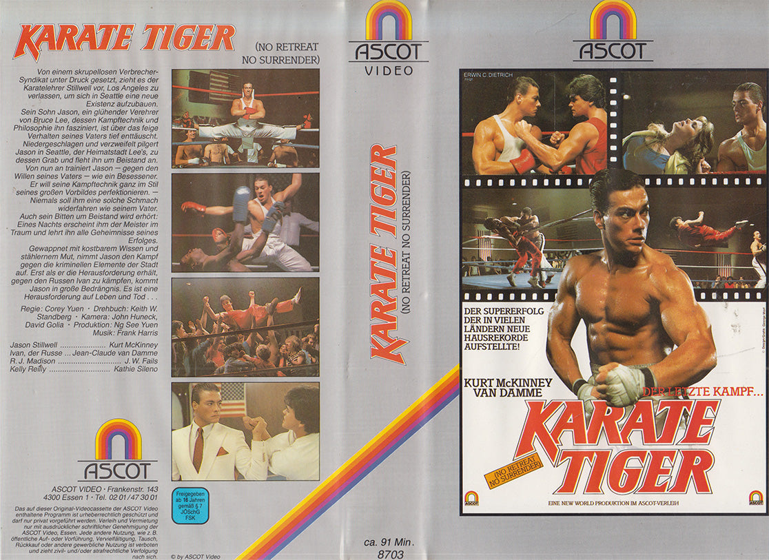 Karate Tiger (VHS - DE)