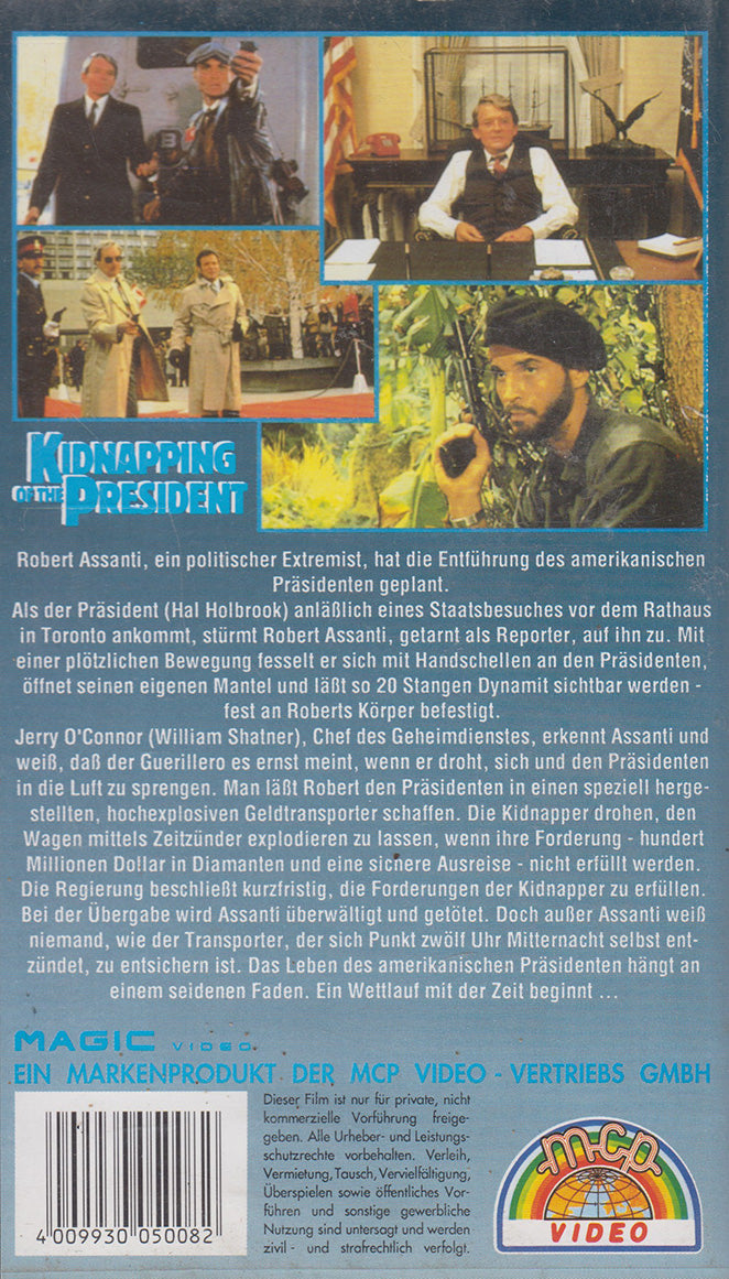 L'enlèvement du président (VHS - DE)
