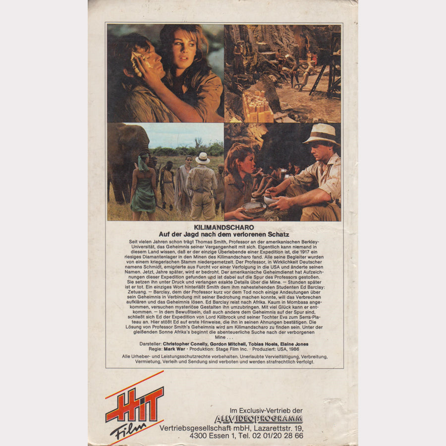 Kilimandscharo - Auf der Jagd nach dem verlorenen Schatz (VHS - DE)